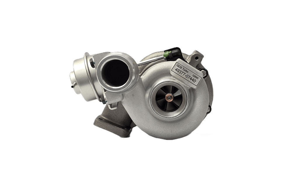 Turbina 49377-07440 – priekio vaizdas, Volkswagen Crafter 2.5 TDI