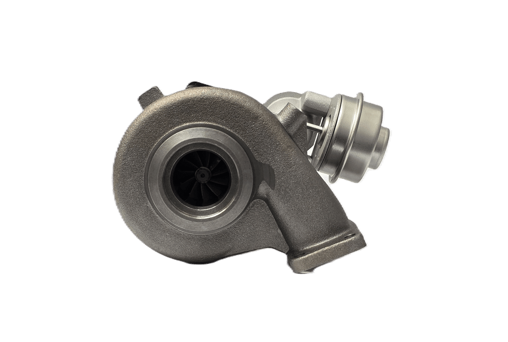 Turbina 49377-07440 – kolektoriaus pusės vaizdas, Volkswagen Crafter