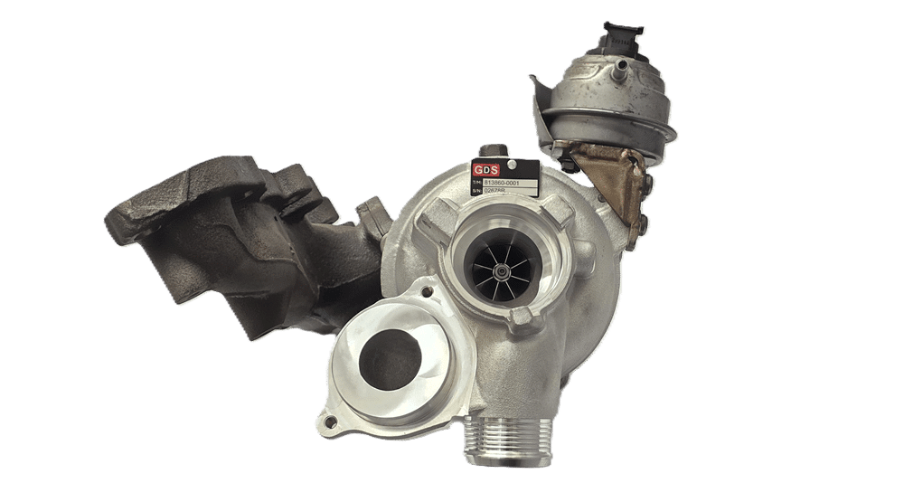 Remontuota turbina 813860-0001 – priekio vaizdas, VW Golf 1.6 TDI