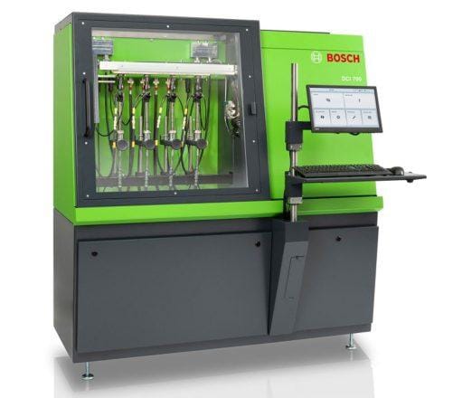 Naujausias Bosch purkštukų patikros stendas servise