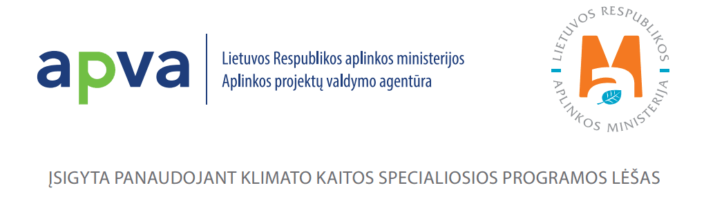 Aplinkos projektų valdymo agentūros logotipas