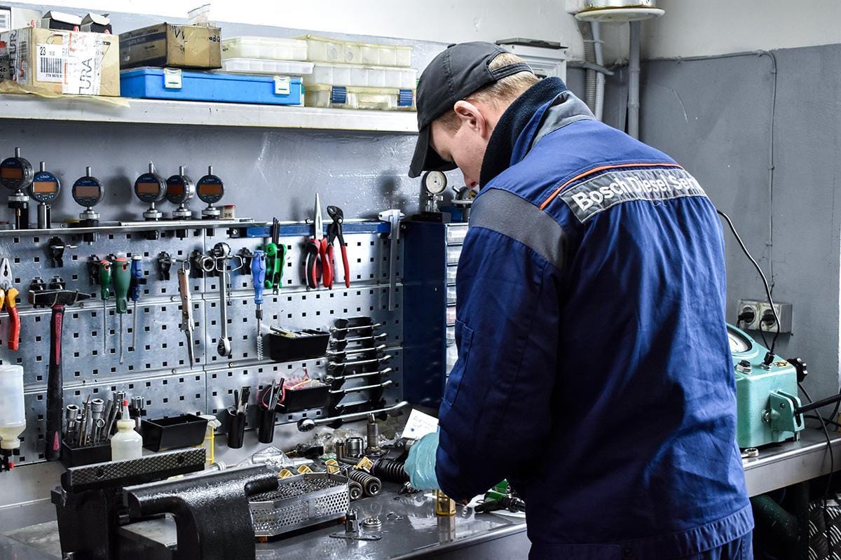 Purkštukų remontas dyzelių servise